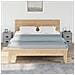 Comodini 2 Pz Grigio Cemento 39x39x47,5 Cm In Legno Multistrato - Foto miniatura 3