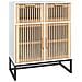 Credenza Bianca 60x30x75 Cm In Legno Multistrato - Foto miniatura 2