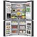 Frigo-congelatore intelligente PureFlat RQ758N4SWFECapacita 609 litri Classe E Materiale Acciaio inossidabile Colore Nero - Foto miniatura 8