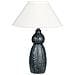 Lampada Da Tavolo Matina Ceramica Bianco - Foto miniatura 4