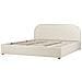 Letto Contenitore Bouclé Quillien 180 X 200 Cm Beige Chiaro - Foto miniatura 2