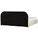 Letto Contenitore Bouclé Quillien 180 X 200 Cm Beige Chiaro - Foto miniatura 7