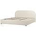 Letto Contenitore Bouclé Quillien 180 X 200 Cm Beige Chiaro - Foto miniatura 13