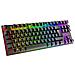 Tastiera Gaming Shonen T02 Tkl 88 Tasti Con Effetti Luminosi Rgb, Nero - Foto miniatura 2