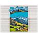 Lenzuola Copriletto Letto Sogni D''oro 100% Cotone Disegno Mountain D71 Singolo Mountain D71 - Foto miniatura 1