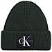 Monologo Patch Beanie Beanie Berretto Lana Accessori Uomo Verde Eu One Size, K50k506242 Llp - Foto miniatura 1