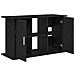 Supporto Acquario 101x41x58 cm Legno Multistrato Rovere Nero - Foto miniatura 2