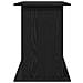 Supporto Acquario 101x41x58 cm Legno Multistrato Rovere Nero - Foto miniatura 6