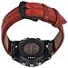 Cinturino Per Orologio In Vera Pelle Per Garmin Fenix 7s / 6s / 5s - Sgancio Rapido Brown 22 Mm - Foto miniatura 3