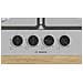 Serie 4 PGH6B5K60 Piano Cottura a Gas 60 cm 4 Fuochi in Acciaio Inox - Foto miniatura 2