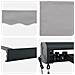 Tenda Retrattile Automatica Grigio Chiaro 300x250 cm, Fabric Replacement per Tenda  per Struttura 3x2,5 m Grigio Chiaro - Foto miniatura 8