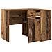 Scrivania d'angolo in legno vintage 102x88x75 cm Legno ingegnerizzato - Foto miniatura 6
