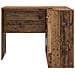 Scrivania d'angolo in legno vintage 102x88x75 cm Legno ingegnerizzato - Foto miniatura 7