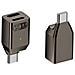 Adattatore Audio Da Lightning Femmina + Usb-c Femmina A Usb-c Maschio: Ascolta, Chiama E Ricarica Grey - Foto miniatura 2