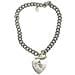 Choker Con Chiusura A Cuore E Ciondoli A Catena - Foto miniatura 1