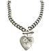 Choker Con Chiusura A Cuore E Ciondoli A Catena - Foto miniatura 2