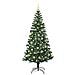 Albero di Natale artificiale con luci integrate Verde 210 cm - Foto miniatura 3