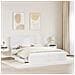 Letto con Contenitore Bianco 180 x 200 cm Legno multistrato - Foto miniatura 3