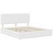 Letto con Contenitore Bianco 180 x 200 cm Legno multistrato - Foto miniatura 4