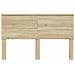 Testiera con testiera Rovere Sonoma 160 cm Legno multistrato - Foto miniatura 4