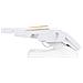 poltrona cosmetica elettrica Lux 273b 3 attuatori grigia con base grigia - Foto miniatura 2