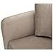 Poltrona Kiev Grigia In Velluto Con Gambe Dorate - Foto miniatura 7