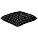 Cuscini Scatter a scacchi 4 pcs Quadro Nero 40 x 40 cm - Foto miniatura 4