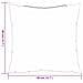 Cuscini Scatter a scacchi 4 pcs Quadro Nero 40 x 40 cm - Foto miniatura 8
