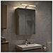 Mobiletto per specchio da bagno Rovere Sonoma 30 x 10,5 x 50 cm - Foto miniatura 2