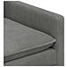 Divano Grigio Scuro 76 x 81 x 87,5 cm Velluto - Foto miniatura 6