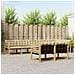 Set di divani da esterno con cuscino 8 pcs Bianco e Beige - Foto miniatura 2