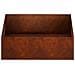 Vaso da giardino Ruggine 80 x 80 x 30 cm Acciaio Corten - Foto miniatura 4