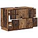 Armadio per Lavabo da Bagno HOORN Legno antico 82 x 41 x 56 cm - Foto miniatura 3