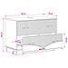 Armadio per Lavabo da Bagno HOORN Legno antico 82 x 41 x 56 cm - Foto miniatura 9