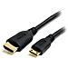 Cavo HDMI ad alta velocità 0,5m con Ethernet - HDMI a Mini HDMI - M / M - Foto miniatura 1