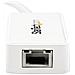 Adattatore USB 3.0 a Ethernet Gigabit NIC con porta USB - Bianco - Foto miniatura 4