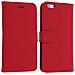 Custodia Portafoglio Stand Case Per Apple Iphone 6 E 6s - Rossa - Foto miniatura 2