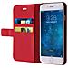 Custodia Portafoglio Stand Case Per Apple Iphone 6 E 6s - Rossa - Foto miniatura 3