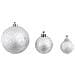 Set Palline di Natale 100 pz 3/4/6 cm Marrone / Bronzo / Oro - Foto miniatura 4