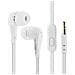 Auricolari Stereo In-ear Telecomando Jack 3.5mm Bianco - Foto miniatura 8
