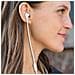 Auricolari Stereo In-ear Telecomando Jack 3.5mm Bianco - Foto miniatura 3