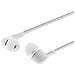 Auricolari Stereo In-ear Telecomando Jack 3.5mm Bianco - Foto miniatura 10