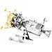 Metal Earth Apollo Csm With Lm Puzzle Di Metallo 3d - Foto miniatura 1