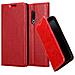 Cadorabo Custodia Compatibile Con Meizu 15 In Rosso Mela - Coperchio Protettiva Con Chiusura Magnetica, Funzione Stand E Tasca Per Le Carte - Foto miniatura 3