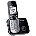 KX-TG6852JTB Telefono DECT Identificatore di Chiamata Nero e Grigio - Foto miniatura 2