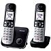 KX-TG6852JTB Telefono DECT Identificatore di Chiamata Nero e Grigio - Foto miniatura 3