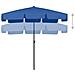 Ombrellone da Spiaggia Azzurro 200x125 cm - Foto miniatura 6