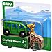 Giraffe and Wagon, Wagon, , Nero, Verde, Legno, Giallo - Foto miniatura 1