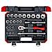 Set di Cacciaviti a Bussola 12 Lati 1/2"" Metrico 24 Pezzi - Foto miniatura 1
