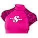 Rash Guard Short Upf5 Donna Rosa Xs - Foto miniatura 2